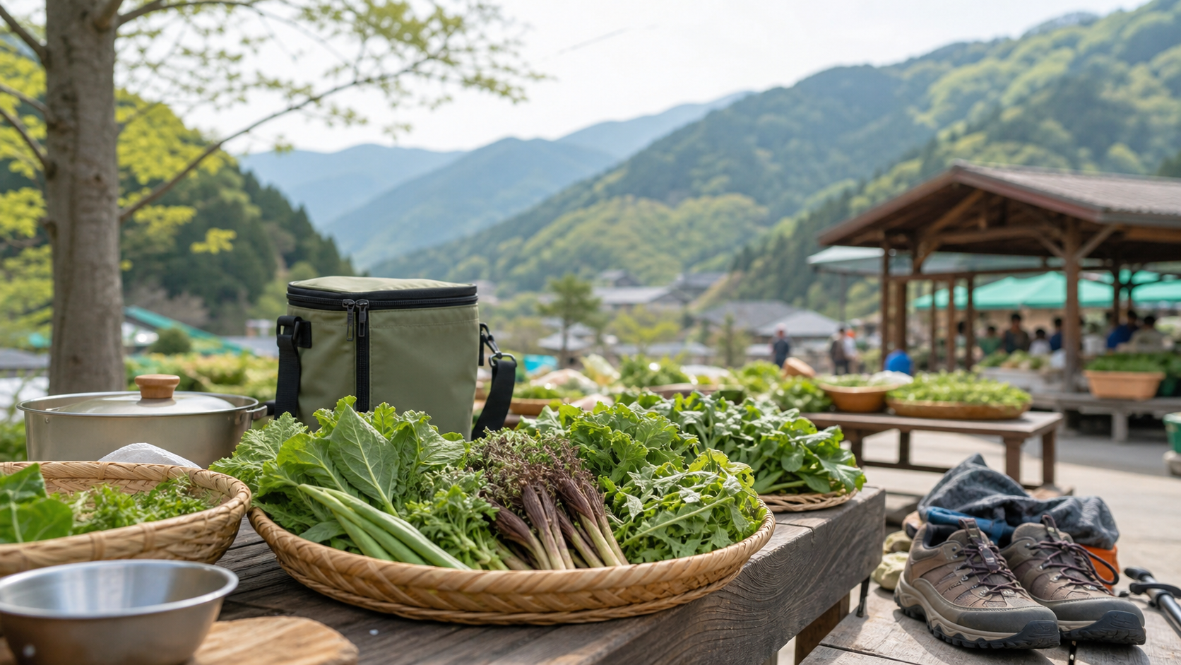 정선 봄나물 축제와 산촌 여행 준비 대표 이미지
