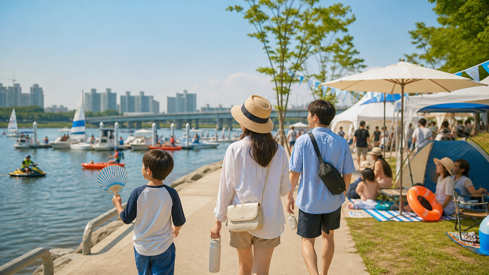 김포 아라마리나 여름 수상레저 축제 분위기의 대표 이미지
